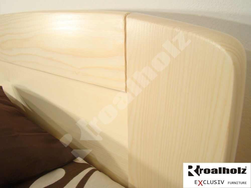 moderní dvoulůžko z masivu GABRIELA NR