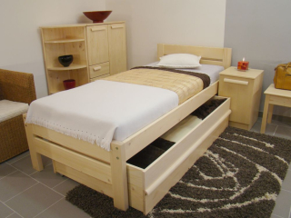 jednolôžko pre seniorov masív NELA NR SENIOR